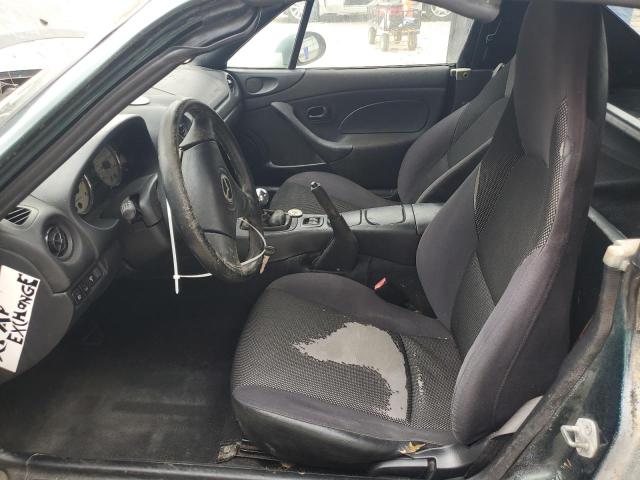 JM1NB353220227150 - 2002 MAZDA MX-5 MIATA BASE GREEN photo 7