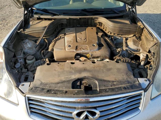 JNKAJ09E48M306007 - 2008 INFINITI EX35 BASE SILVER photo 11