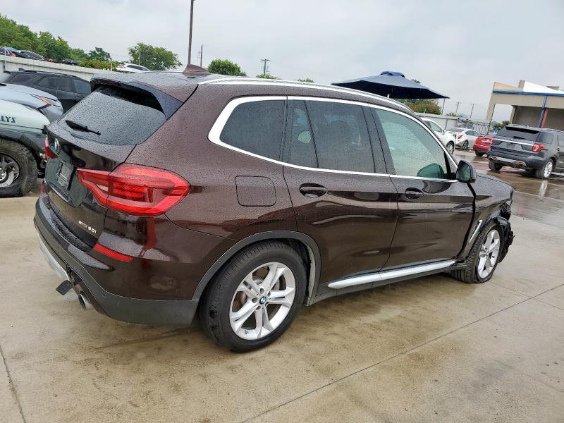 5UXTR7C54KLF23415 - 2019 BMW X3 SDRIVE30I 棕色 照片 3