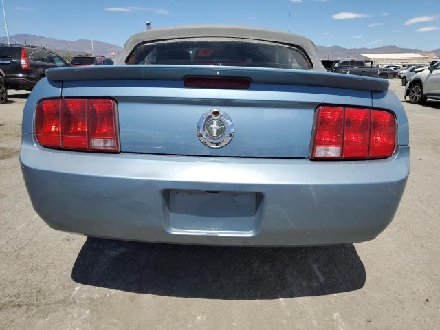 1ZVHT84N285140576 - 2008 FORD MUSTANG BLUE photo 6