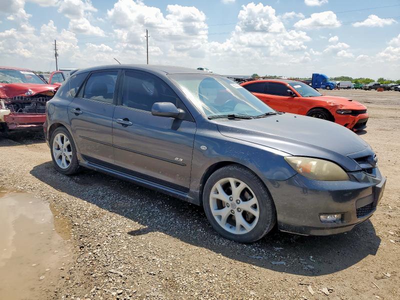 JM1BK343881134737 - 2008 MAZDA 3 HATCHBACK GRAY photo 4