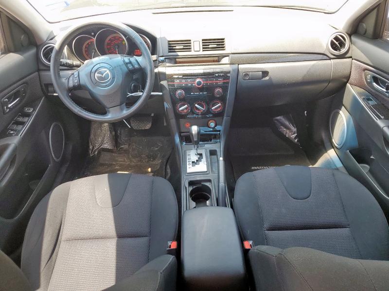 JM1BK343881134737 - 2008 MAZDA 3 HATCHBACK GRAY photo 8