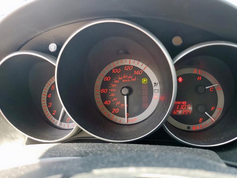 JM1BK343881134737 - 2008 MAZDA 3 HATCHBACK GRAY photo 9