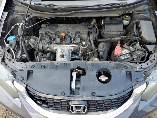 19XFB2F87FE082743 - 2015 HONDA CIVIC EX GRAY photo 11