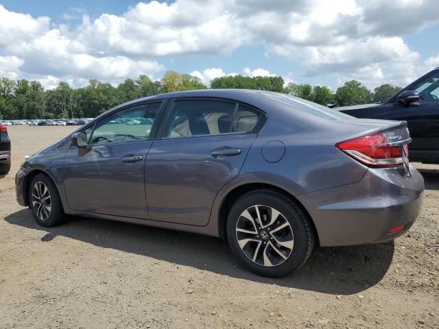 19XFB2F87FE082743 - 2015 HONDA CIVIC EX GRAY photo 2