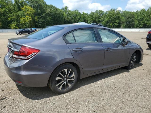 19XFB2F87FE082743 - 2015 HONDA CIVIC EX GRAY photo 3