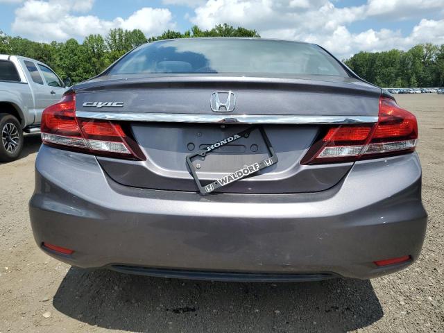 19XFB2F87FE082743 - 2015 HONDA CIVIC EX GRAY photo 6