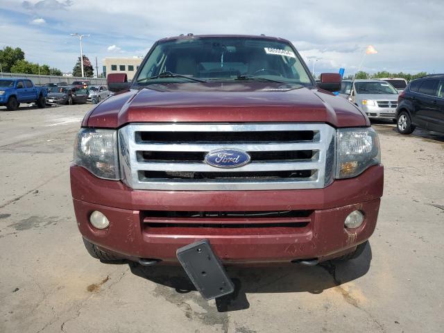 1FMJU2A54CEF62842 - 2012 FORD EXPEDITION LIMITED BURGUNDY photo 5