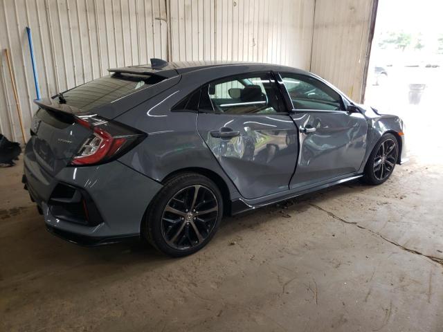 SHHFK7H40MU206168 - 2021 HONDA CIVIC SPORT GRAY photo 3