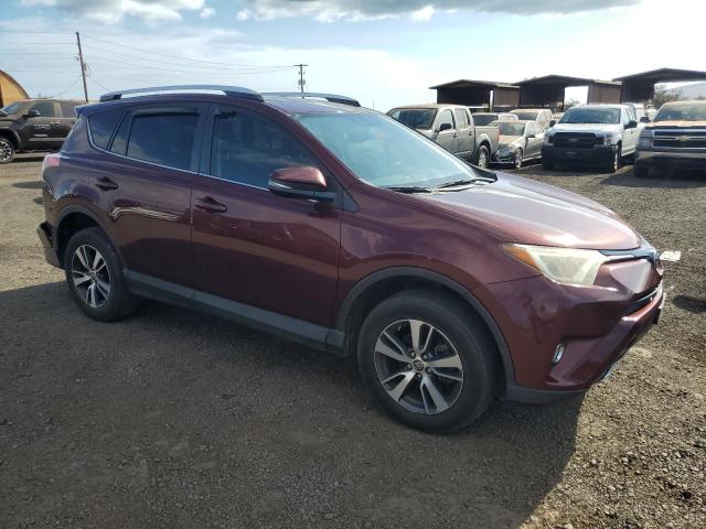 JTMWFREV0GD090027 - 2016 TOYOTA RAV4 XLE BURGUNDY photo 4