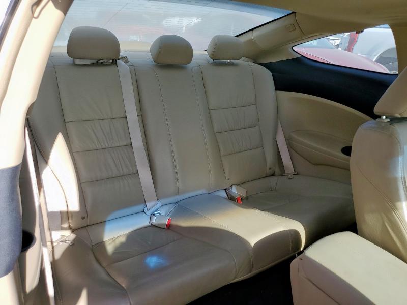 1HGCS12829A012806 - 2009 HONDA ACCORD EXL WHITE photo 10