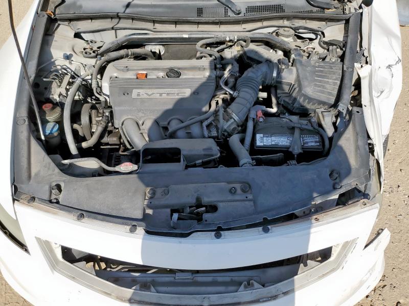 1HGCS12829A012806 - 2009 HONDA ACCORD EXL WHITE photo 11