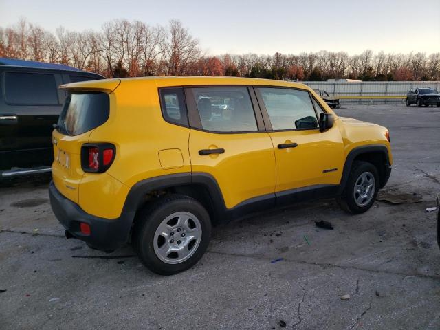 ZACCJBAT8FPC15997 - 2015 JEEP RENEGADE SPORT YELLOW photo 3