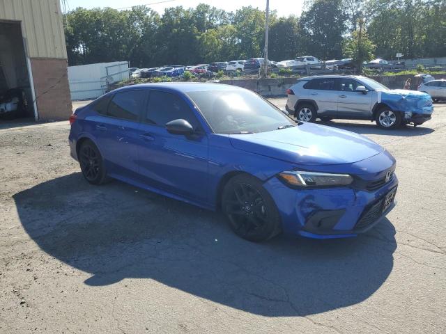2HGFE2F57RH509698 - 2024 HONDA CIVIC SPORT BLUE photo 4