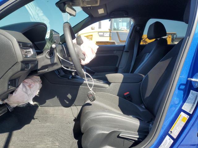 2HGFE2F57RH509698 - 2024 HONDA CIVIC SPORT BLUE photo 7