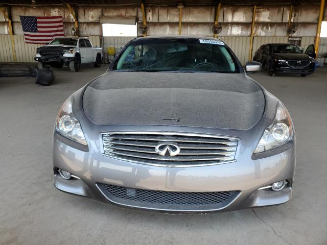 JN1CV6FE2CM202973 - 2012 INFINITI G37 BASE GRAY photo 5