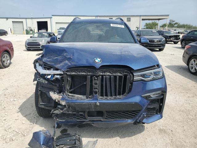 5UXCX6C02M9G27163 - 2021 BMW X7 M50I BLUE photo 5