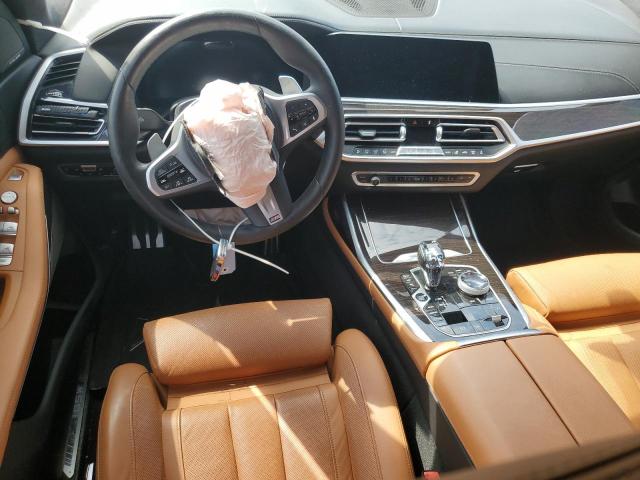 5UXCX6C02M9G27163 - 2021 BMW X7 M50I BLUE photo 8