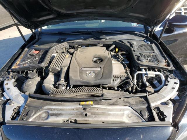 55SWF4KB8FU058039 - 2015 MERCEDES-BENZ C 300 4MATIC BLACK photo 11
