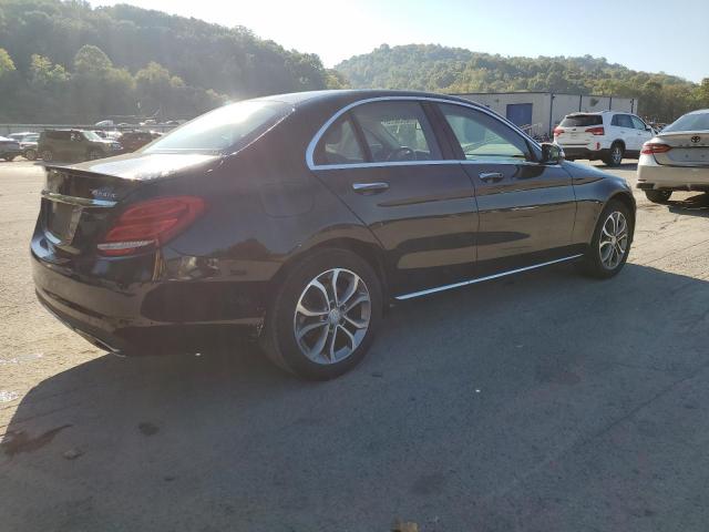 55SWF4KB8FU058039 - 2015 MERCEDES-BENZ C 300 4MATIC BLACK photo 3