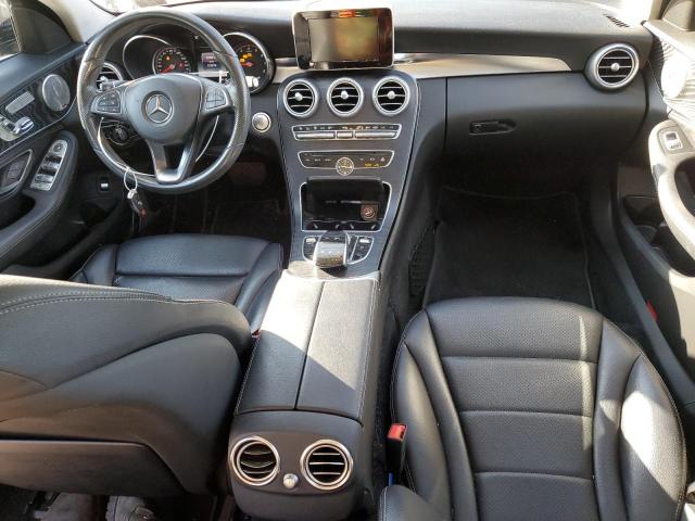 55SWF4KB8FU058039 - 2015 MERCEDES-BENZ C 300 4MATIC BLACK photo 8