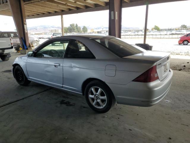 1HGEM22902L036937 - 2002 HONDA CIVIC EX SILVER photo 2