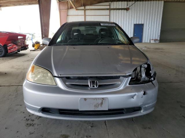 1HGEM22902L036937 - 2002 HONDA CIVIC EX SILVER photo 5