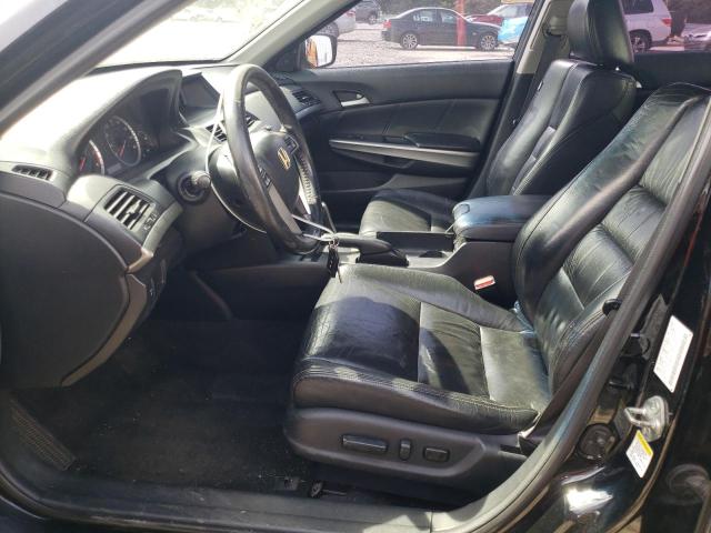 1HGCP36808A008257 - 2008 HONDA ACCORD EXL BLACK photo 7