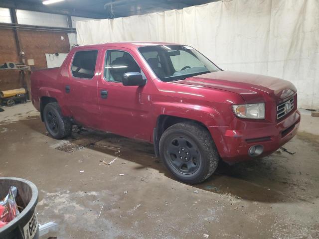 2HJYK16276H558164 - 2006 HONDA RIDGELINE RT BURGUNDY photo 4