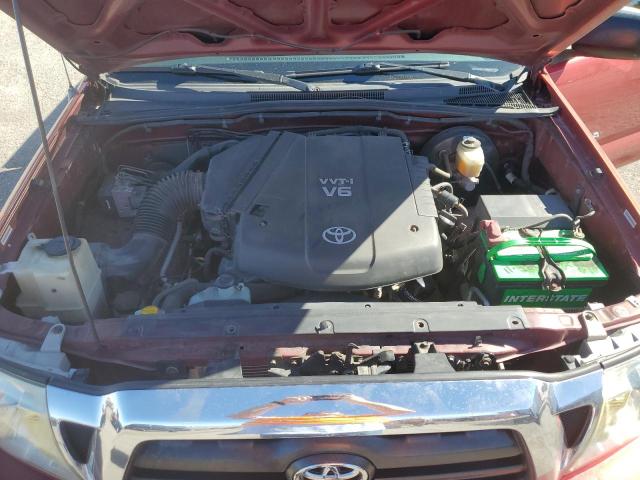5TEUU42N87Z467361 - 2007 TOYOTA TACOMA ACCESS CAB წითელი ფოტო 11