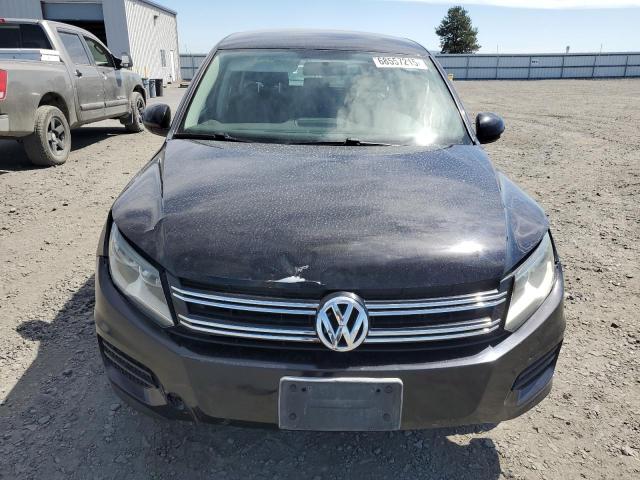 WVGBV7AX7CW565616 - 2012 VOLKSWAGEN TIGUAN S BLACK photo 5