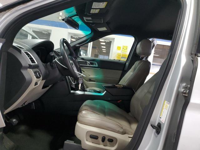 1FMHK7D92CGA07117 - 2012 FORD EXPLORER XLT SILVER photo 7