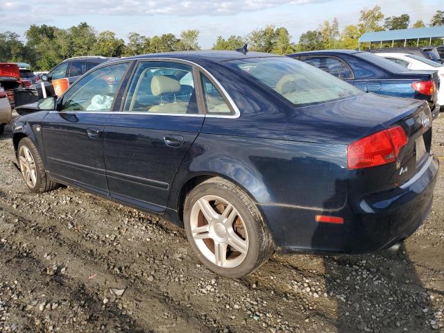 WAUDF78E78A022511 - 2008 AUDI A4 2.0T QUATTRO BLUE photo 2