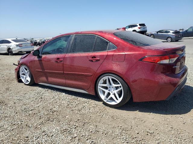 5YFM4MCE8NP129346 - 2022 TOYOTA COROLLA SE წითელი ფოტო 2