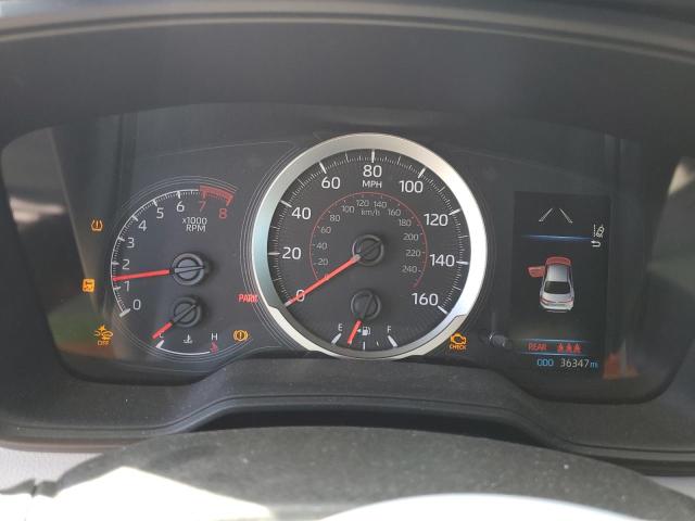 5YFM4MCE8NP129346 - 2022 TOYOTA COROLLA SE წითელი ფოტო 9