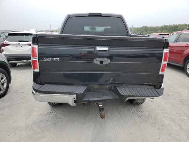 1FTPW14V89FA32326 - 2009 FORD F-150 XLT SUPERCREW BLACK photo 6