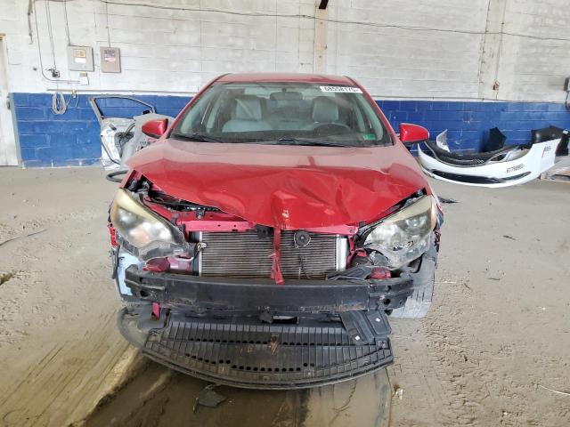 2T1BURHE8GC579921 - 2016 TOYOTA COROLLA L RED photo 5