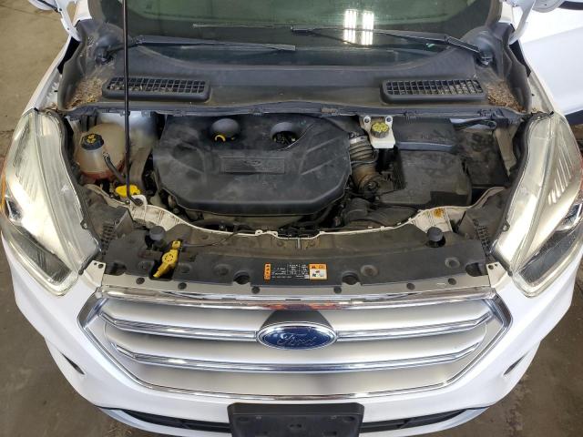 1FMCU9G95HUE53847 - 2017 FORD ESCAPE SE WHITE photo 12