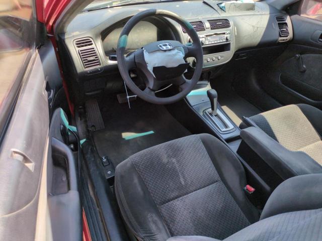 1HGEM22344L038947 - 2004 HONDA CIVIC DX VP წითელი ფოტო 8