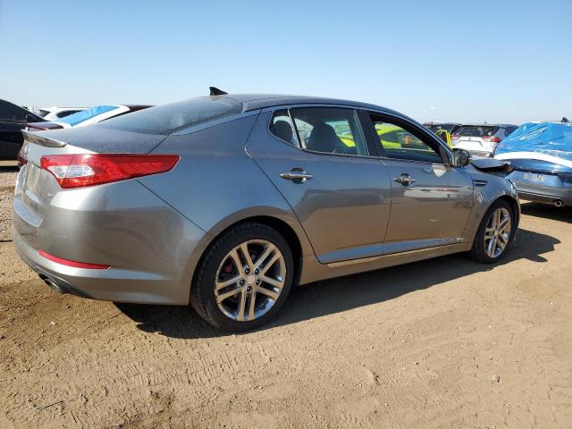 5XXGR4A67DG095725 - 2013 KIA OPTIMA SX 灰色 照片 3