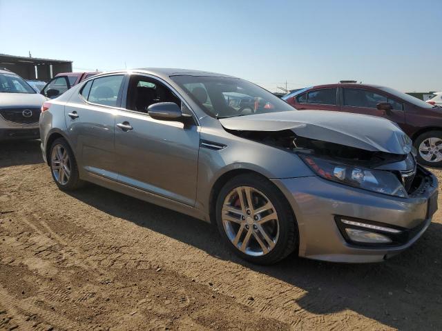 5XXGR4A67DG095725 - 2013 KIA OPTIMA SX 灰色 照片 4