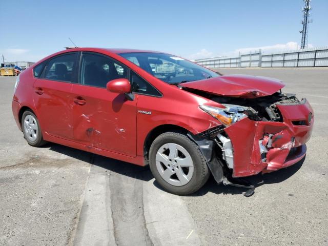 JTDKN3DU6A0244911 - 2010 TOYOTA PRIUS RED photo 4