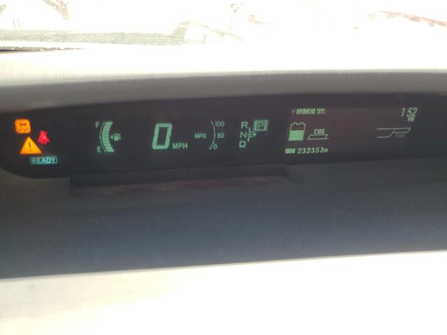 JTDKN3DU6A0244911 - 2010 TOYOTA PRIUS RED photo 9