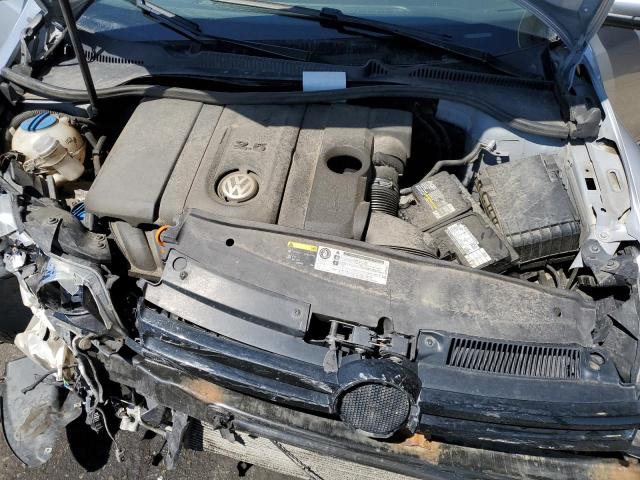 WVWDB7AJ0CW326491 - 2012 VOLKSWAGEN GOLF 银色 照片 11
