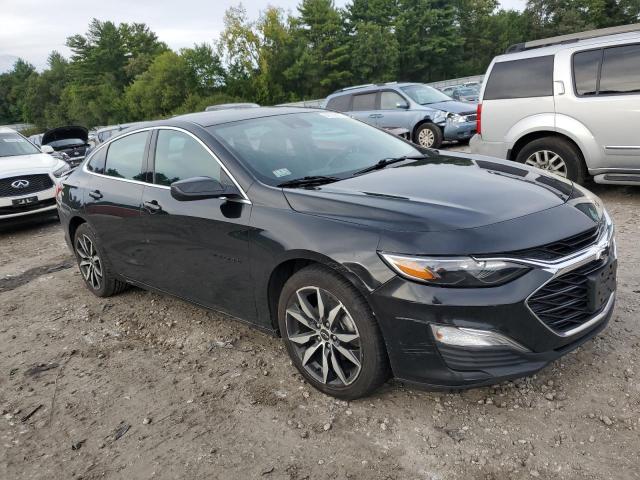 1G1ZG5STXMF030884 - 2021 CHEVROLET MALIBU RS შავი ფოტო 4