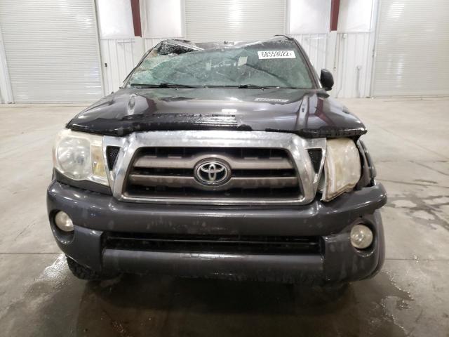 3TMLU4EN1AM053088 - 2010 TOYOTA TACOMA DOUBLE CAB GRAY photo 5