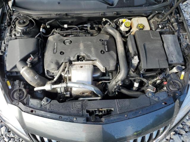 2G4GU5GX5H9158253 - 2017 BUICK REGAL GS GRAY photo 11