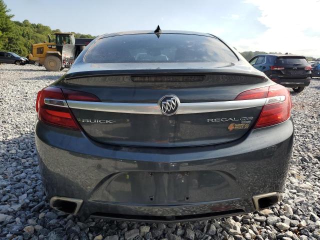 2G4GU5GX5H9158253 - 2017 BUICK REGAL GS GRAY photo 6