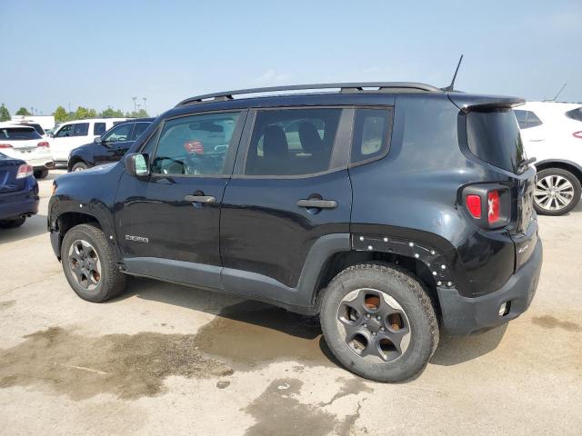 ZACCJBAB3JPG95107 - 2018 JEEP RENEGADE SPORT Czarny zdjęcie 2
