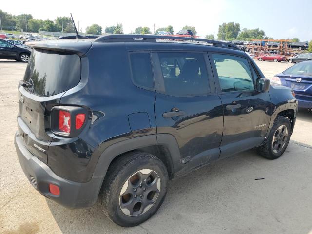 ZACCJBAB3JPG95107 - 2018 JEEP RENEGADE SPORT Czarny zdjęcie 3